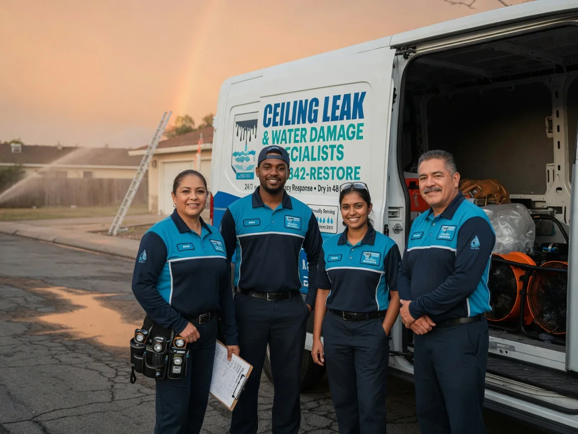 Ceiling Leak Cleanup company in Mcgrann, PA