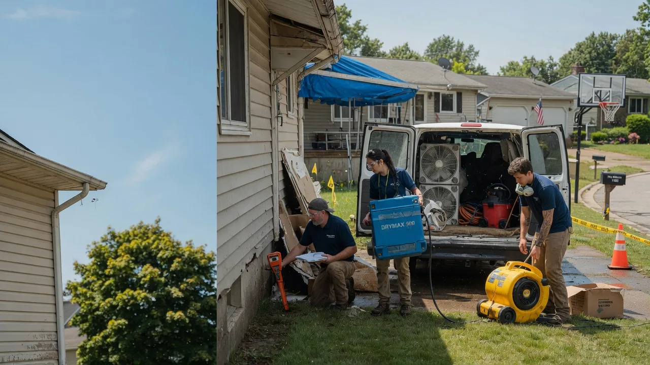 Ceiling Leak Cleanup in Mcgrann, PA near me